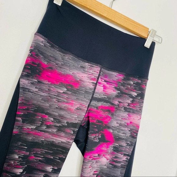 Alala Pure Barre Black Purple Balance Mesh High Rise Workout Tights Size XS - Picture 3 of 12